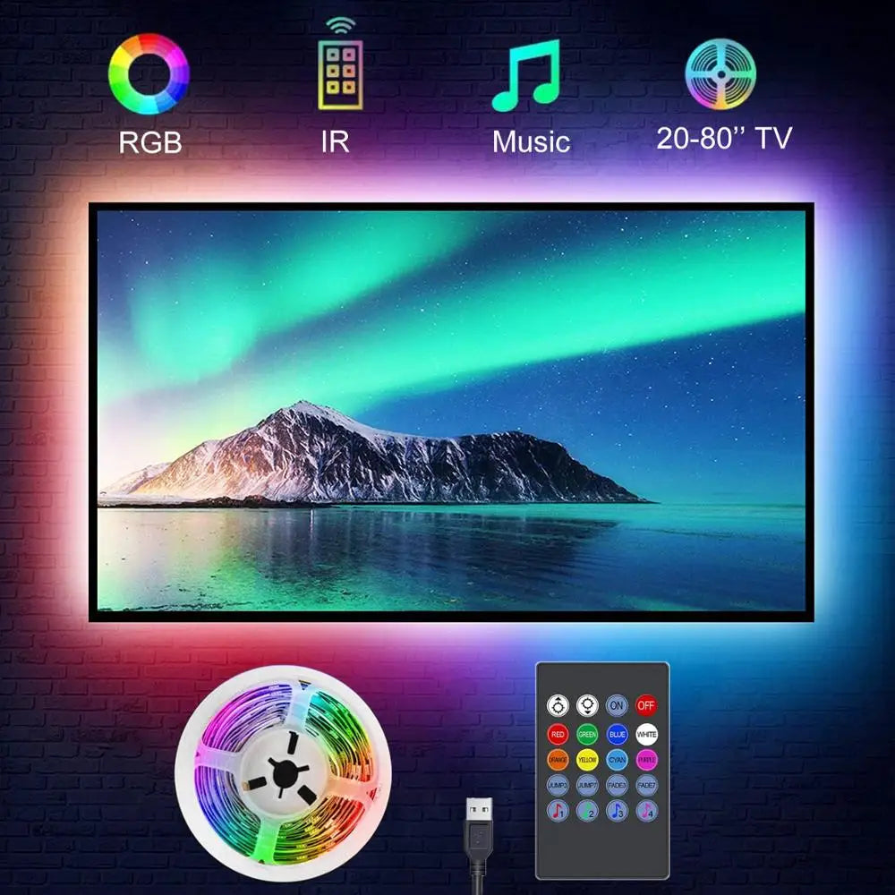 LED RGB TV Sync Musique