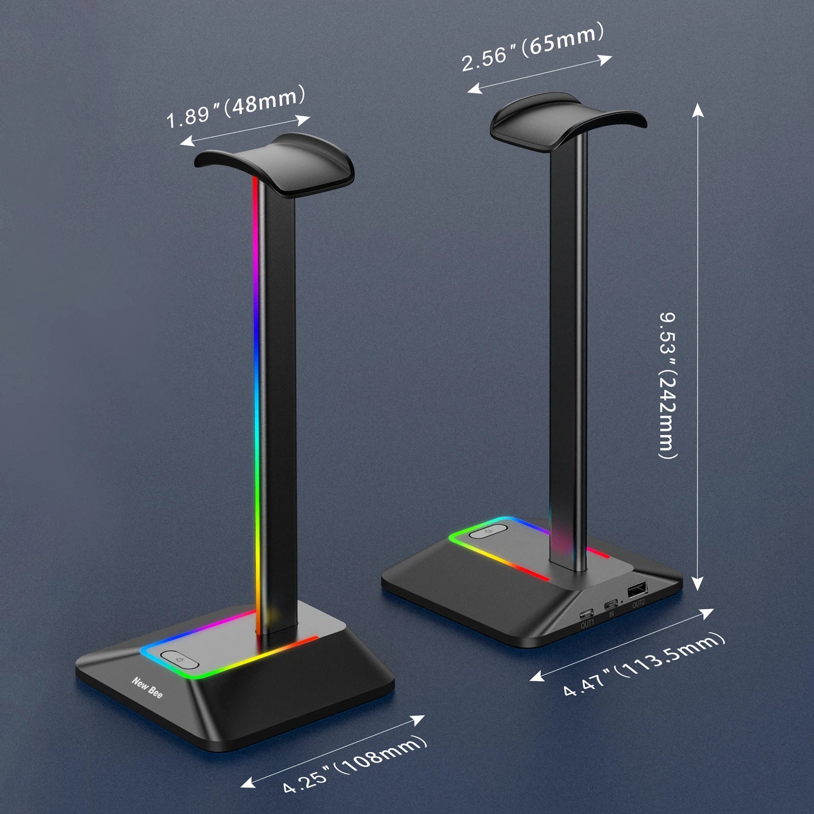 Support Casque Gaming RGB Z8