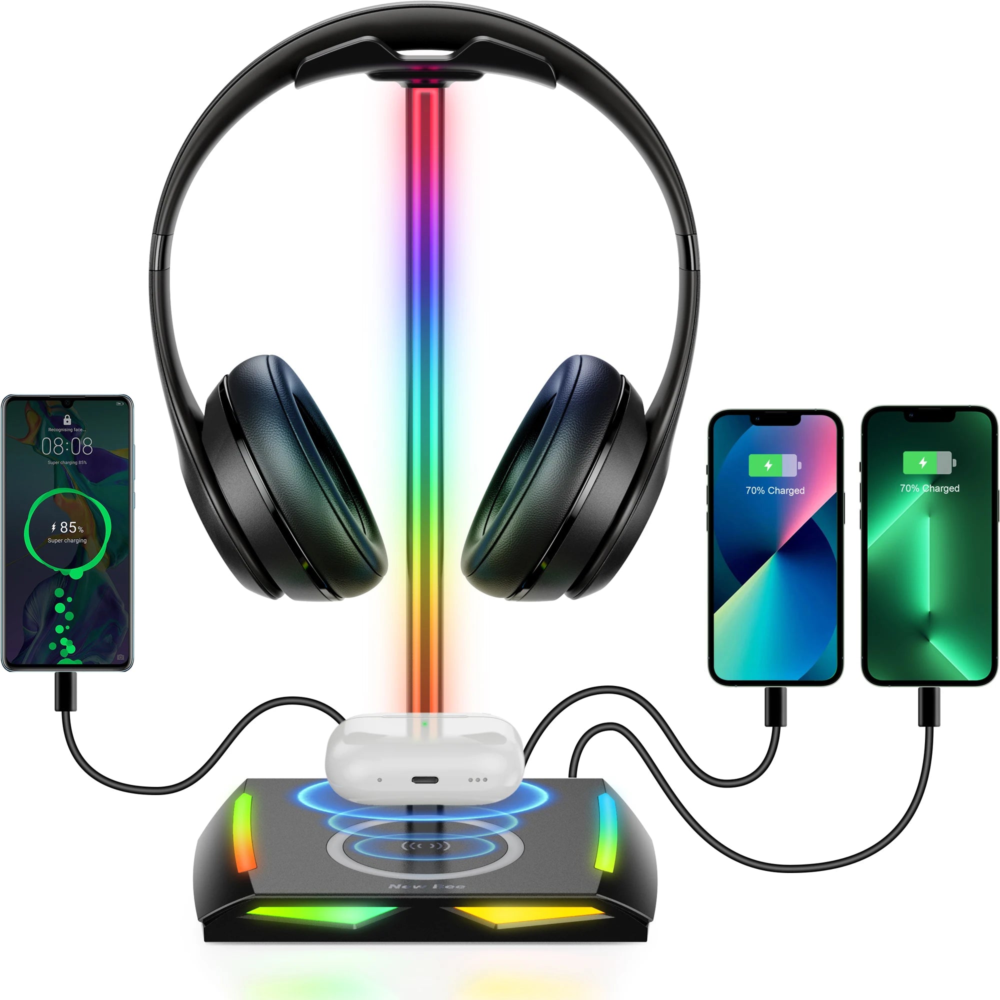 Support Casque Gaming RGB Z8